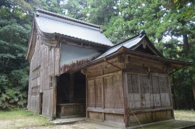 溝谷神社 社殿