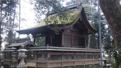 水主神社 拝所と本殿