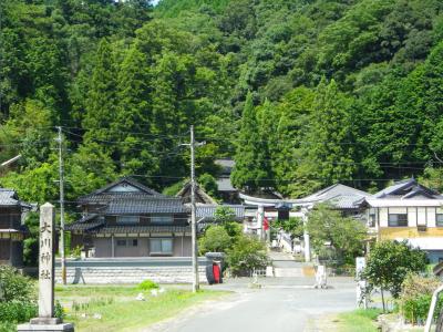 大川神社 神社入口と鳥居