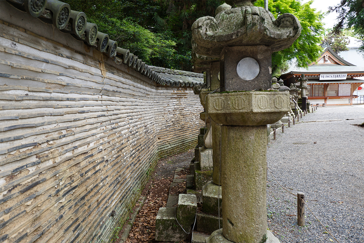 信長塀　右側