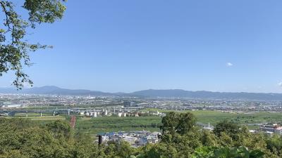 石清水八幡宮 男山展望台からみえる風景