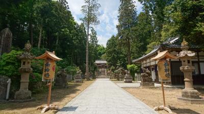 倭文神社 参道