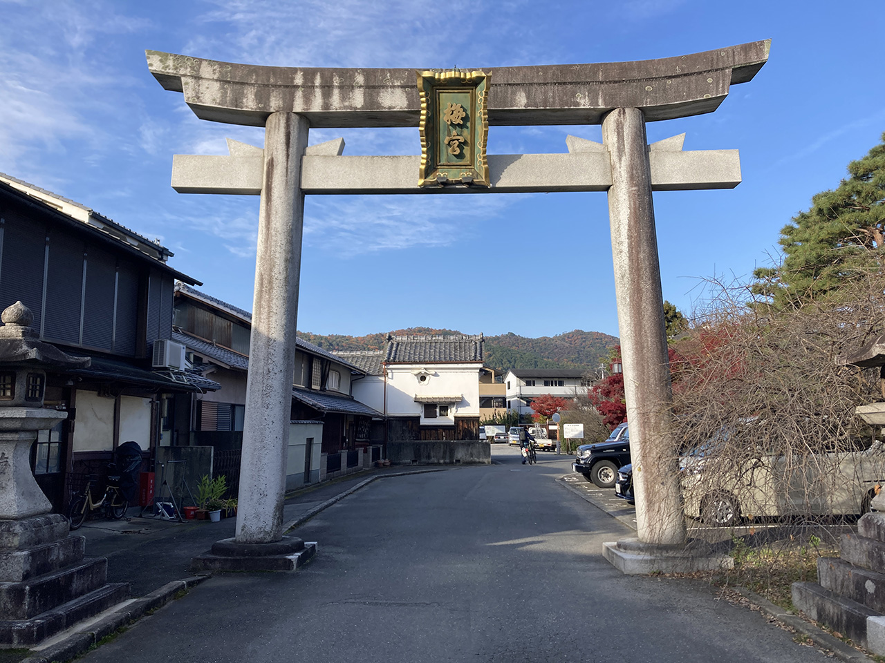 東参道側の鳥居