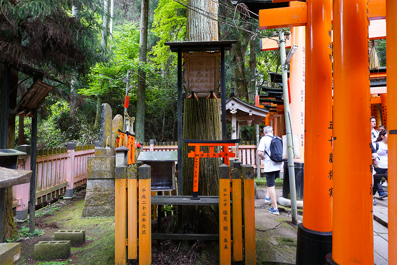 杉乃家周辺のお塚