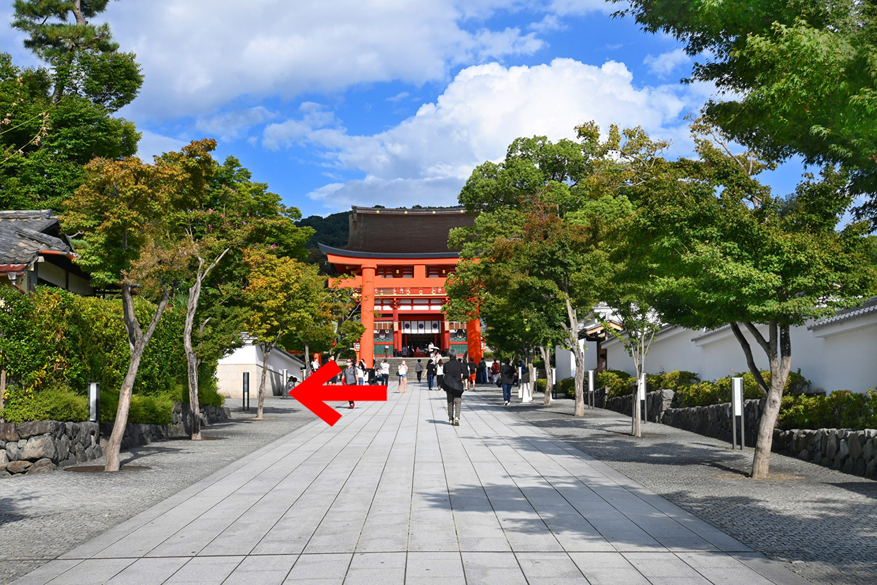 熊野社、藤尾社、霊魂社へのアクセス