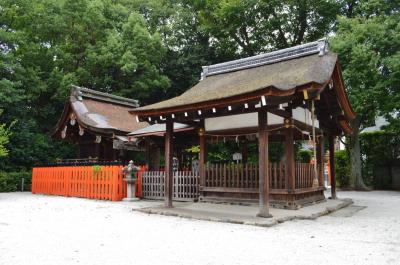 久我神社 拝殿と本殿