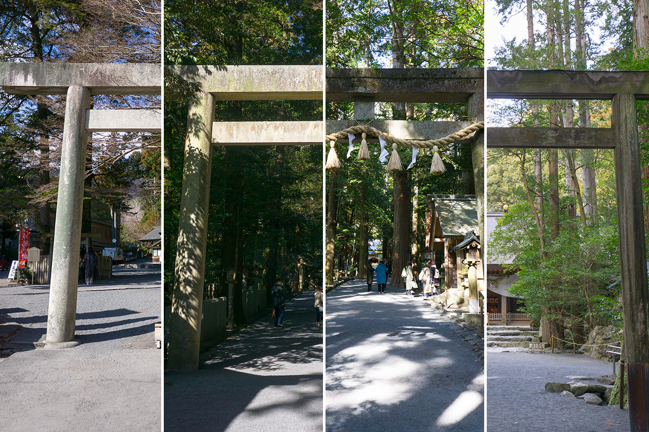 椿大神社 4つの鳥居