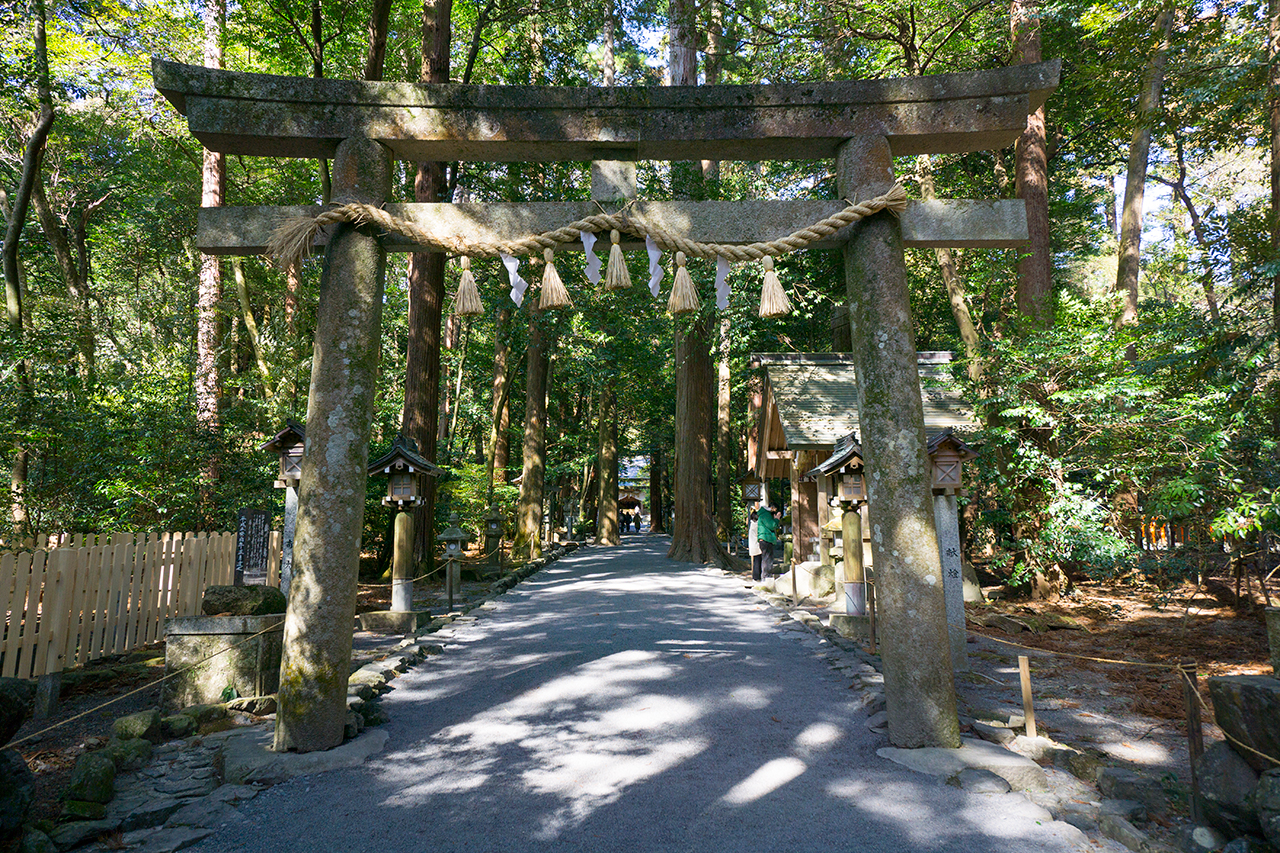 椿大神社 参道