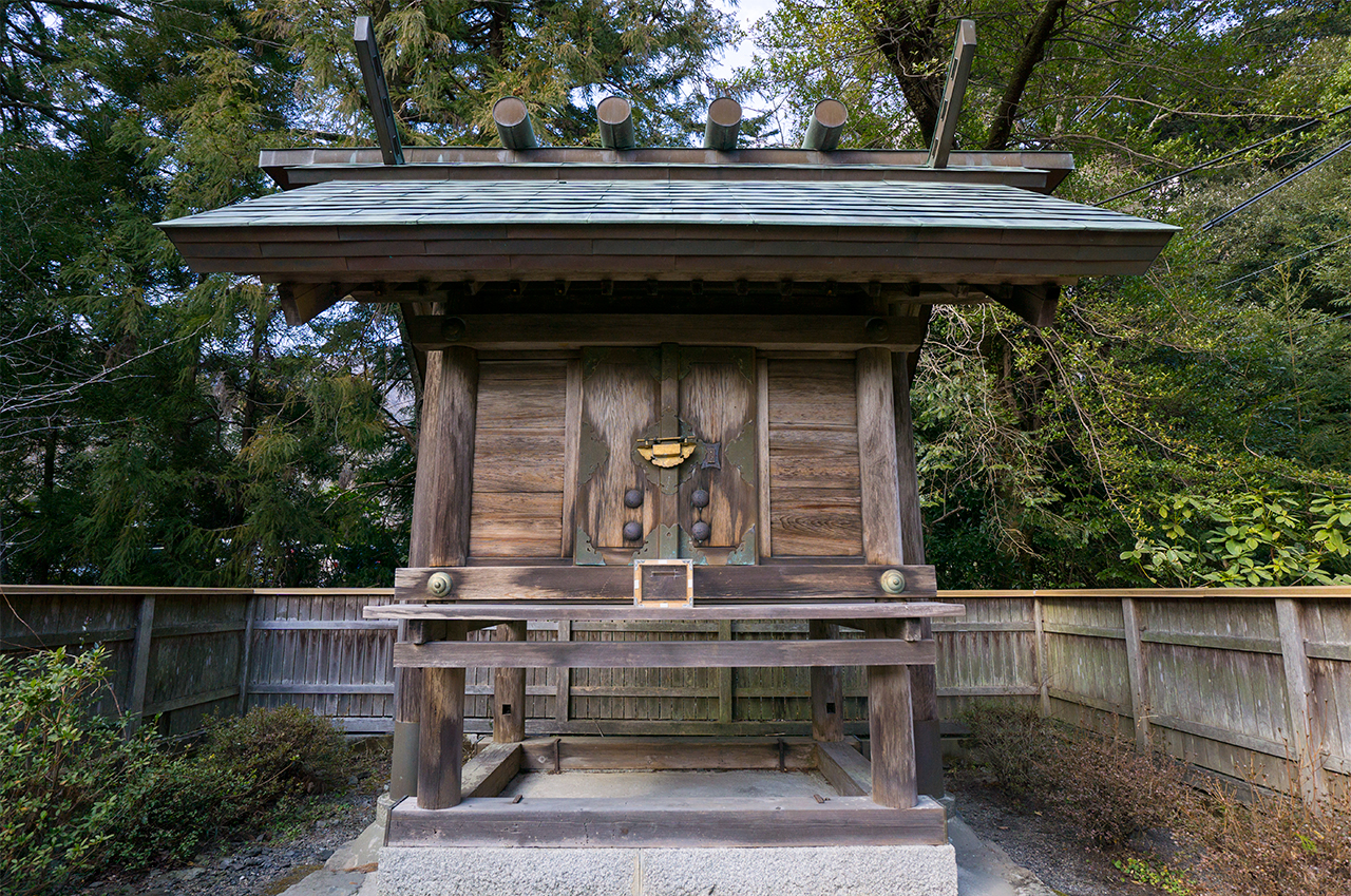 椿大神社 椿護国神社 社殿