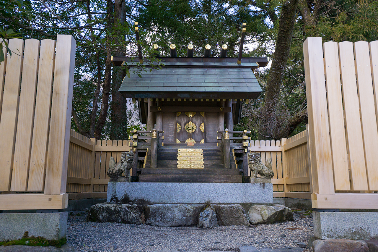 椿大神社 縣主神社 社殿