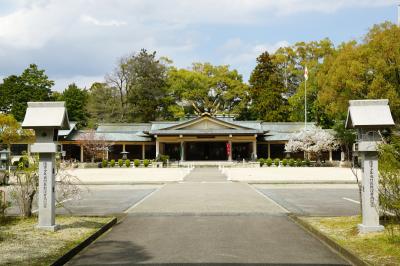 三重県護国神社 拝殿