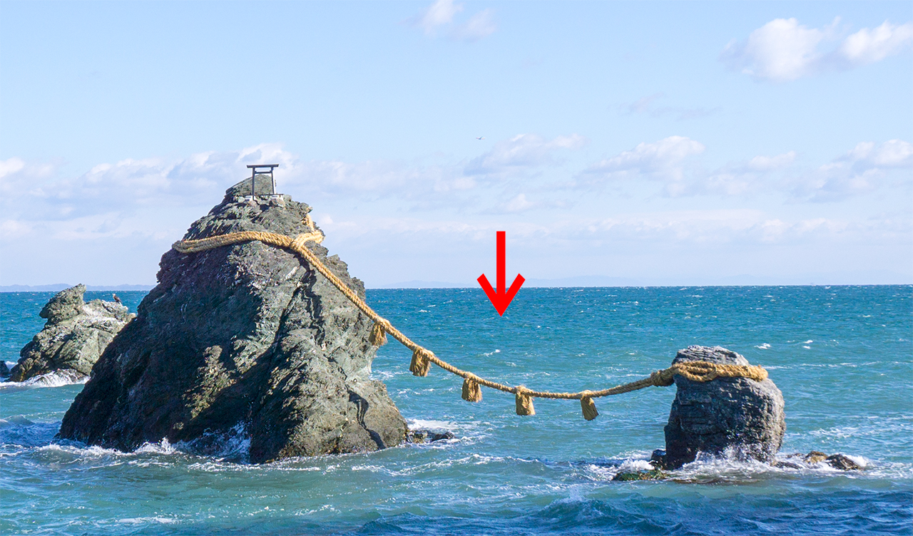 二見興玉神社 興玉神石