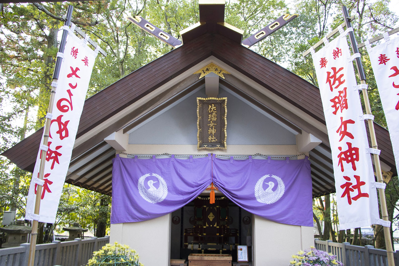 佐瑠女神社 社殿