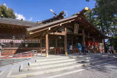 猿田彦神社 拝殿斜め