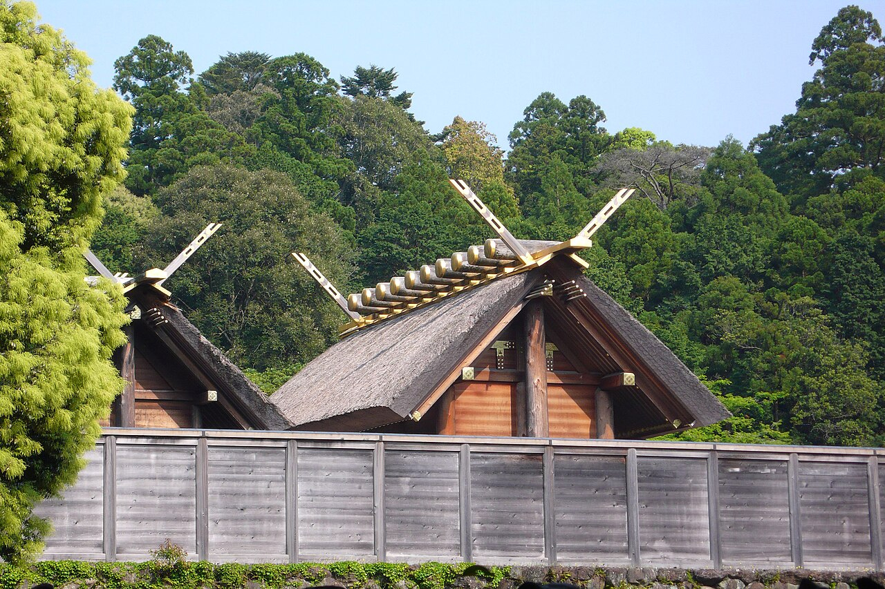 御正殿の屋根