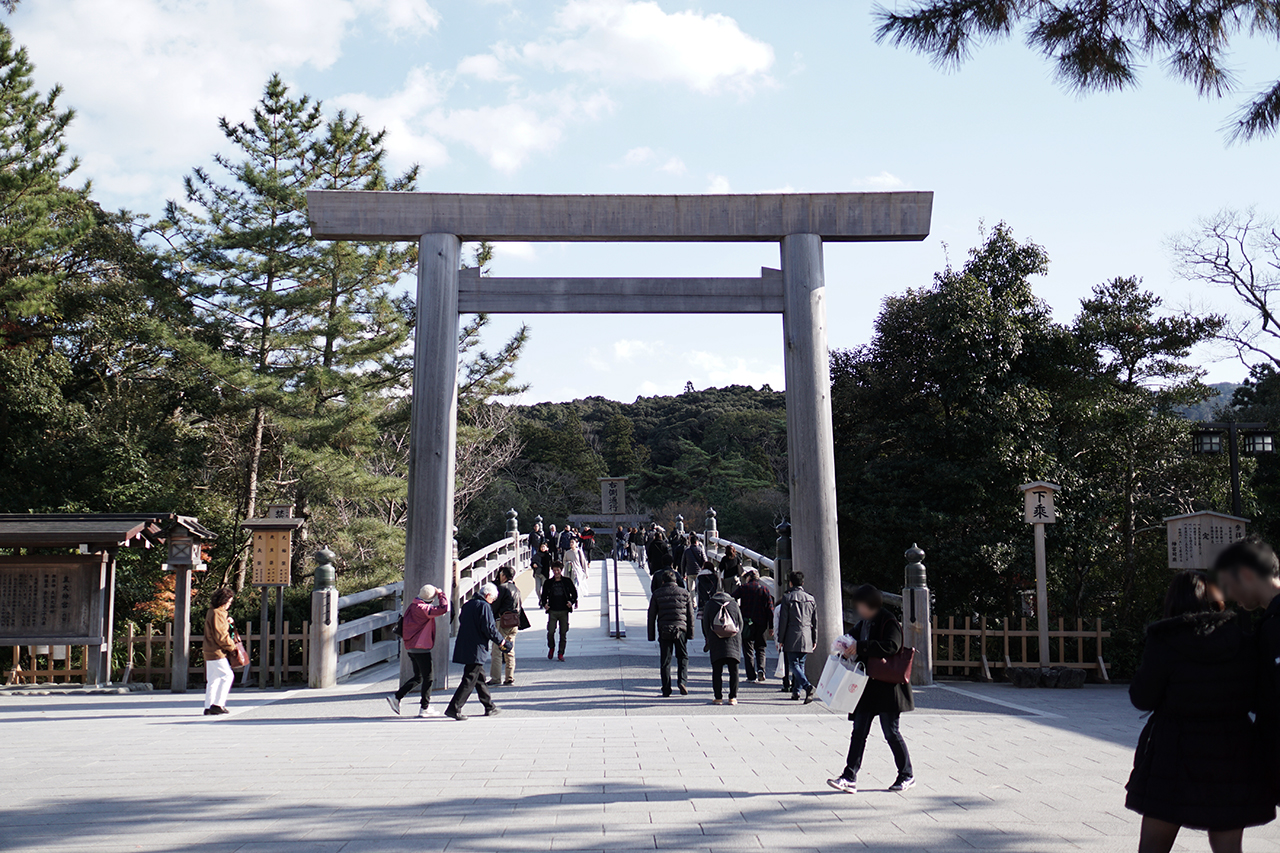 宇治橋大鳥居