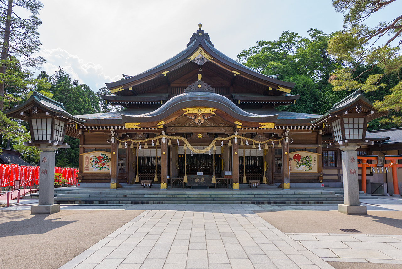 竹駒神社 拝殿