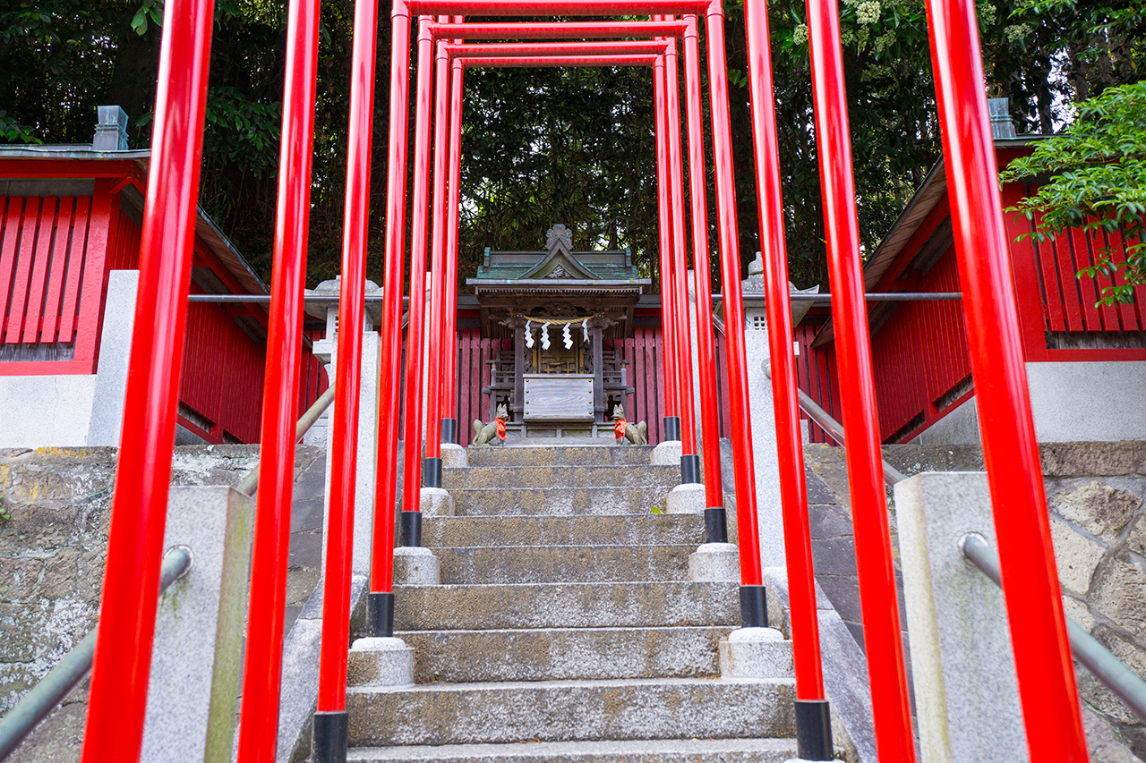 竹駒神社 奥宮 千本鳥居