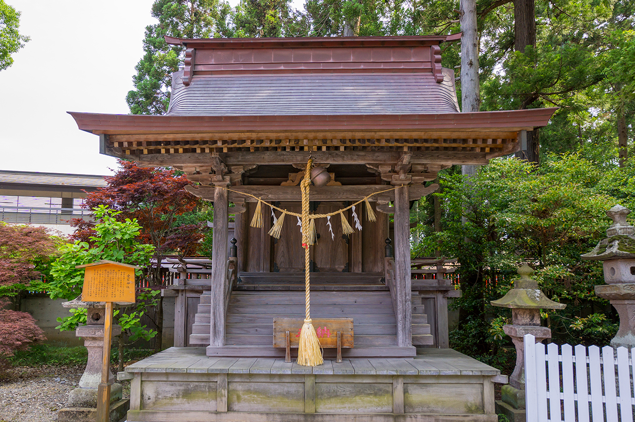 竹駒神社 境内社愛宕神社 社殿
