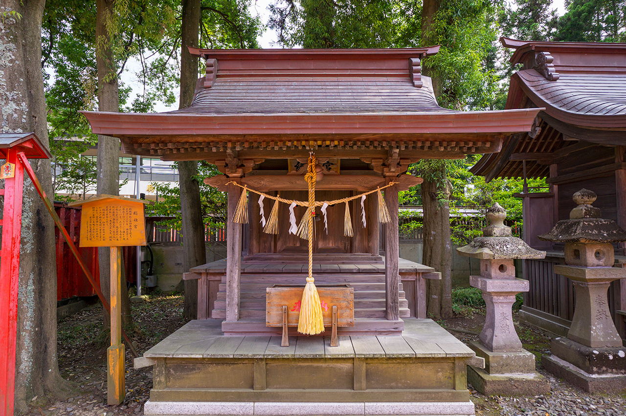 竹駒神社 境内社総社宮 社殿