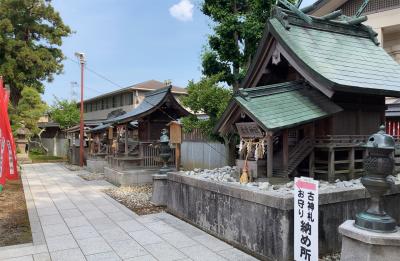 竹駒神社 竹駒神社 境内社一覧 左側