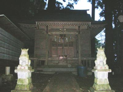 石神山精神社 拝殿