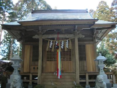 鹿嶋天足別神社 拝殿