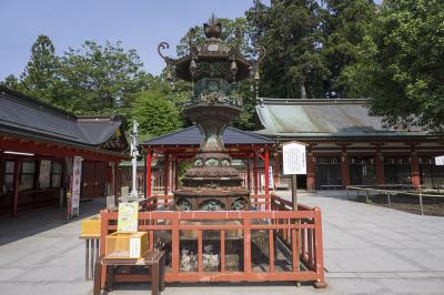 鹽竈神社 銅鉄合成灯篭（文化灯篭）