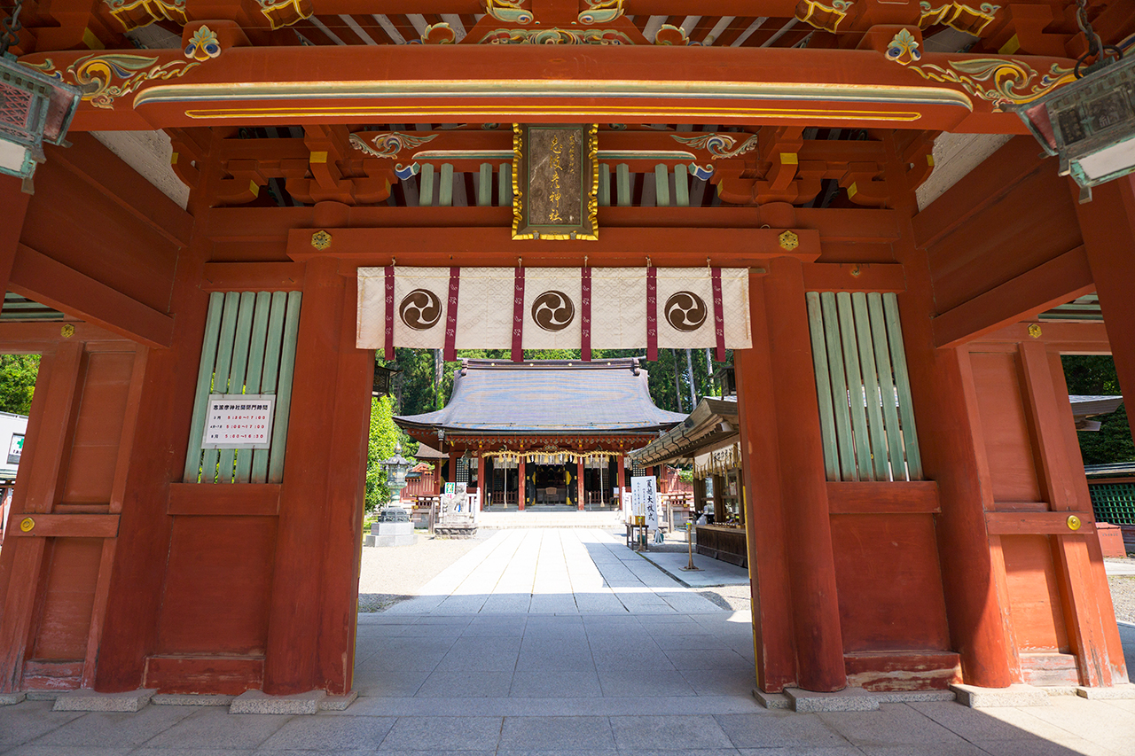 神門の扁額