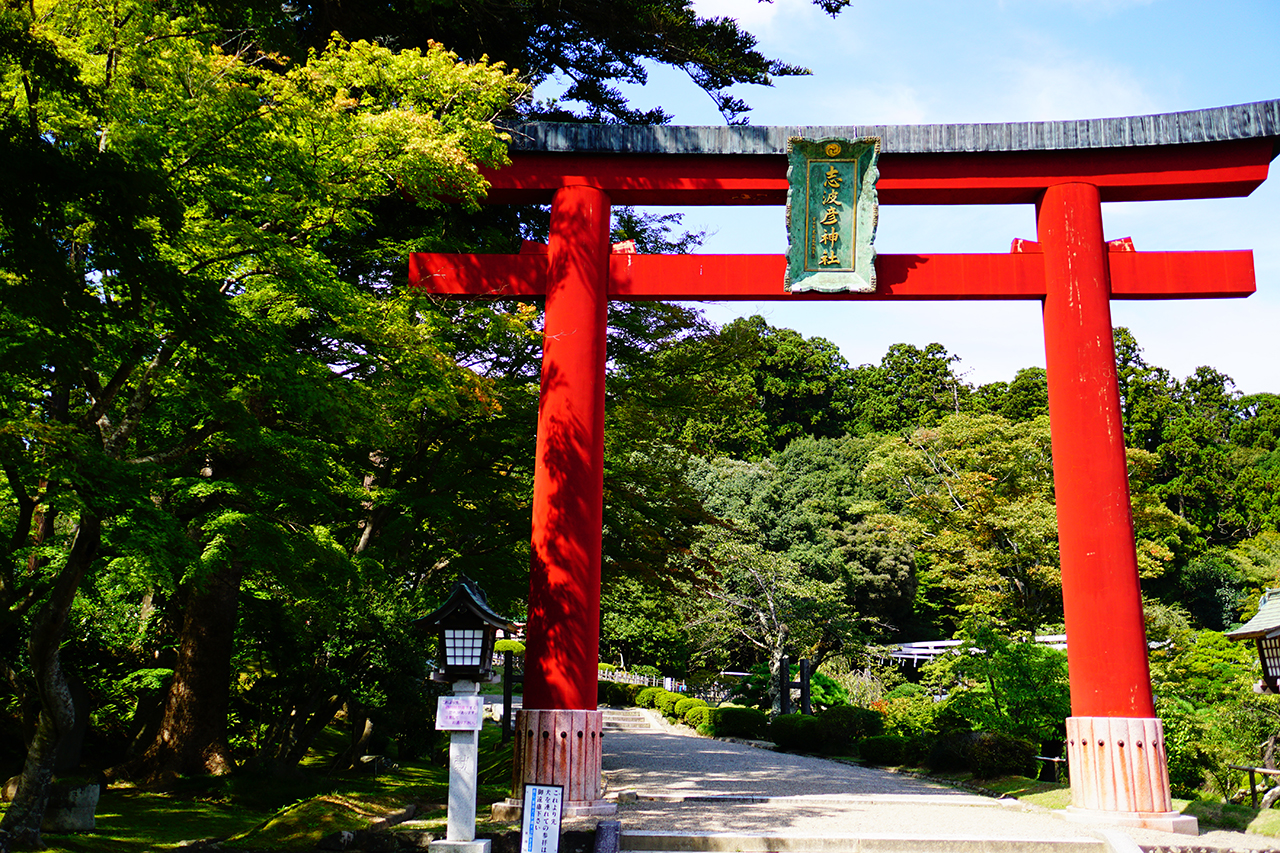 志波彦神社 鳥居