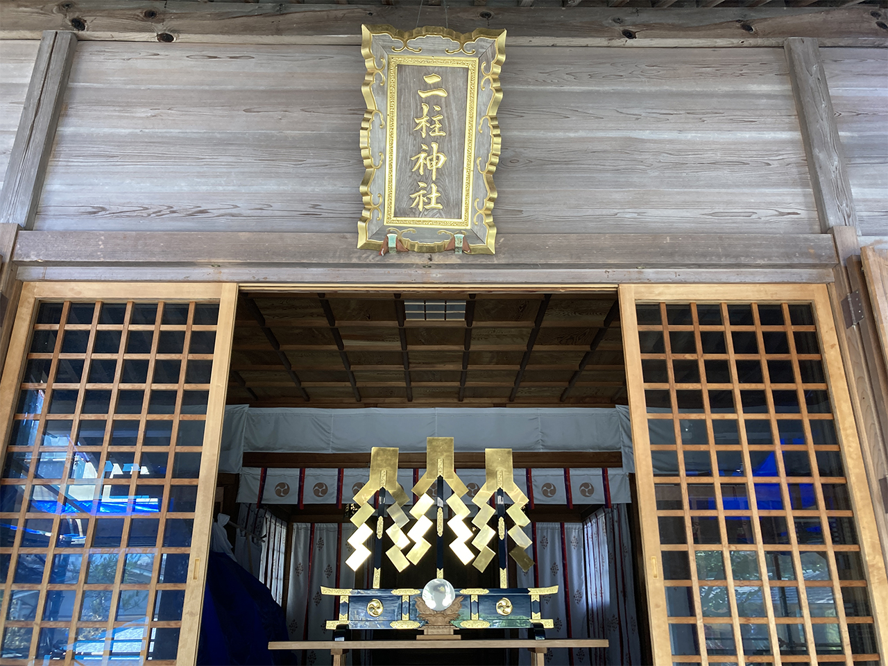 拝殿 内部