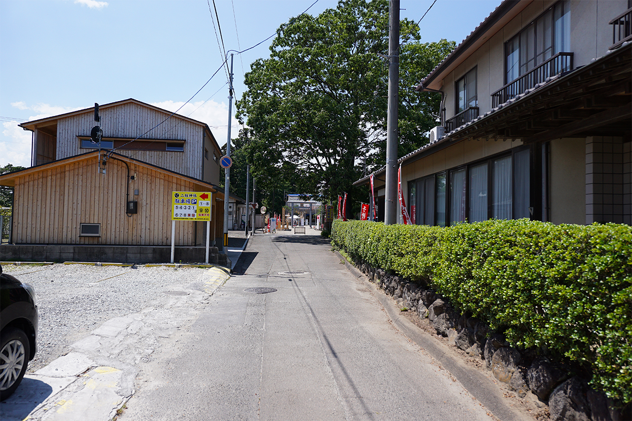 一の鳥居 参道