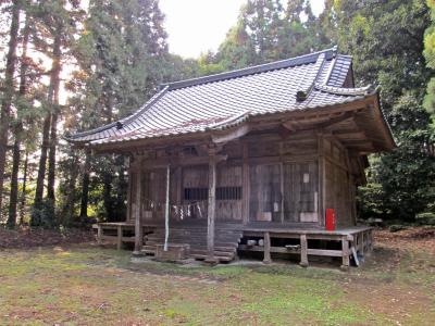 安福河伯神社 拝殿