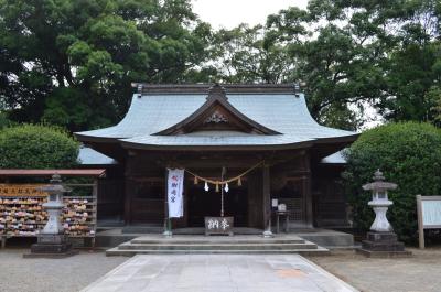 都萬神社 拝殿