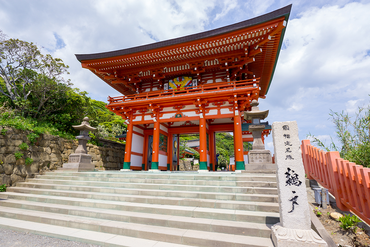 楼門　斜め