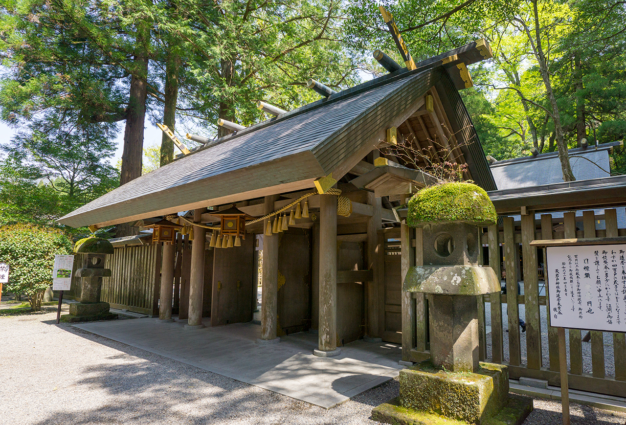 天岩戸神社 西本宮神門