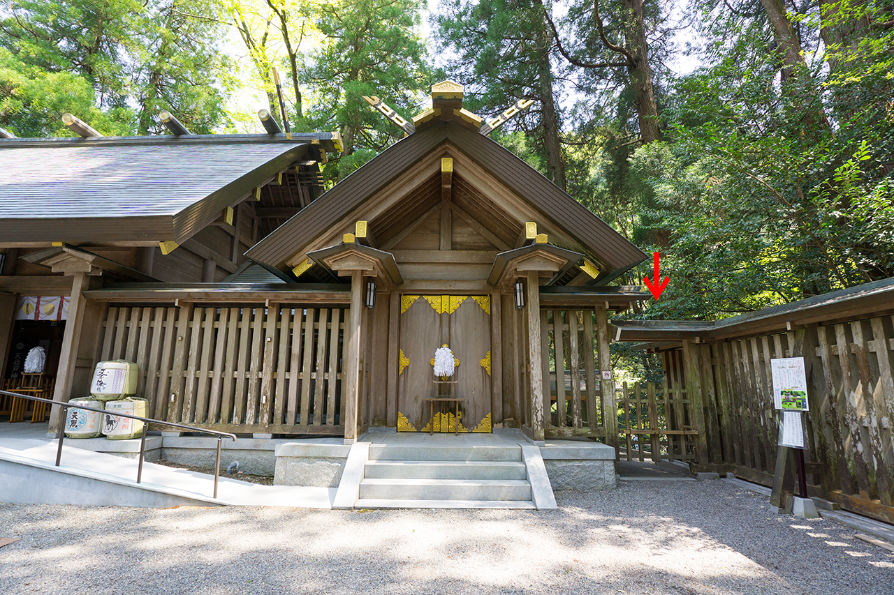 天岩戸神社 西本宮 神饌所
