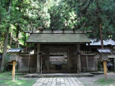 仁科神明宮 拝殿