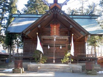 間山豊富神社 拝殿