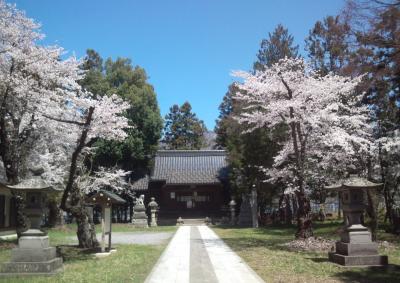 竹原神社 鳥居と拝殿