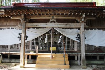 皇足穂命神社 里宮拝殿