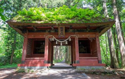 戸隠神社 奥社 随身門 正面