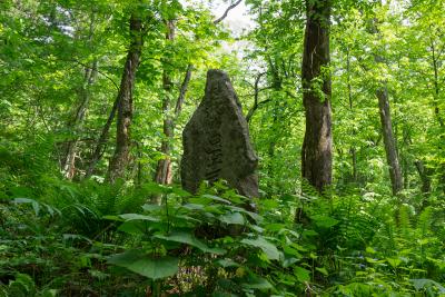 戸隠神社 奥社 大乗妙典一字一石書写碑