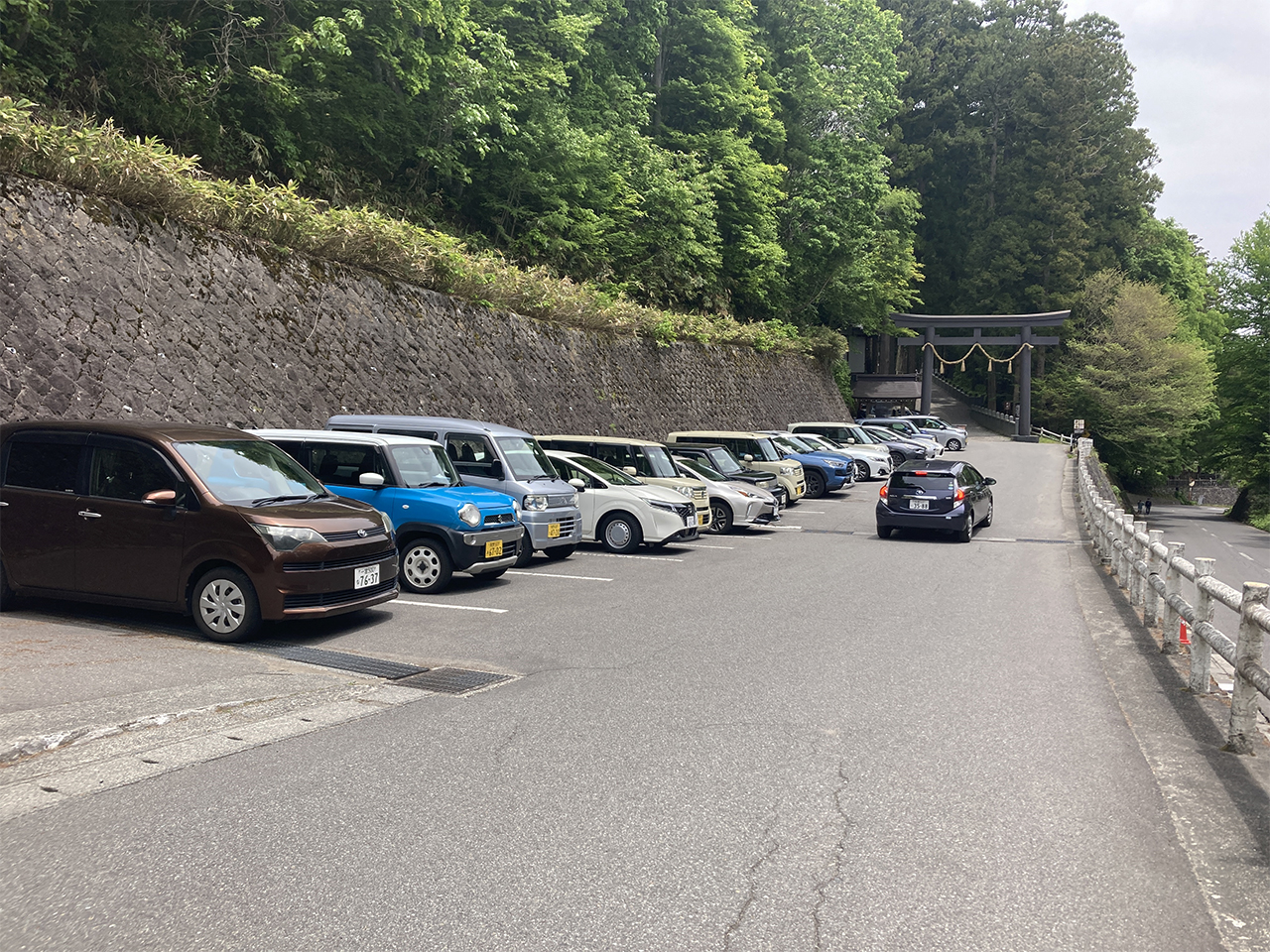 西参道入口駐車場