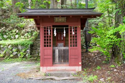 戸隠神社 中社 日吉社 社殿