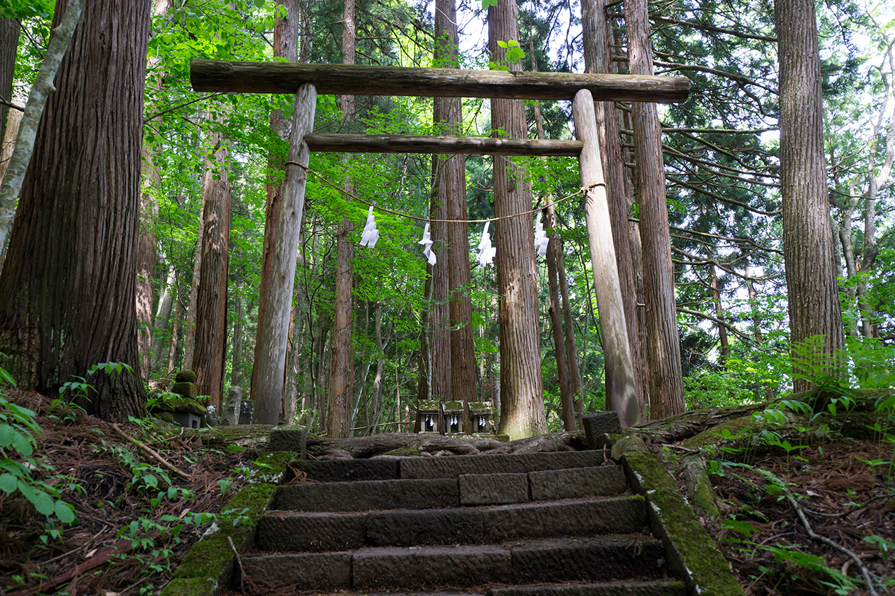石祠や石碑前の鳥居