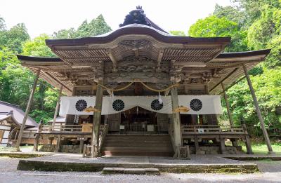 戸隠神社 宝光社 拝殿 正面