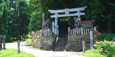 白髯神社 鳥居