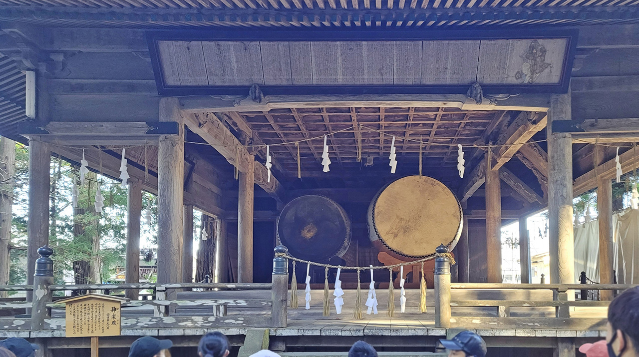大太鼓 正面