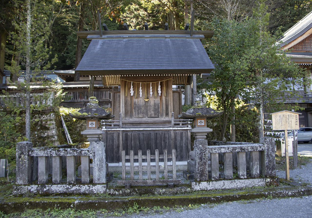 高島神社 社殿